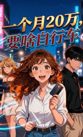 短剧《一个月20万，要啥自行车》海报