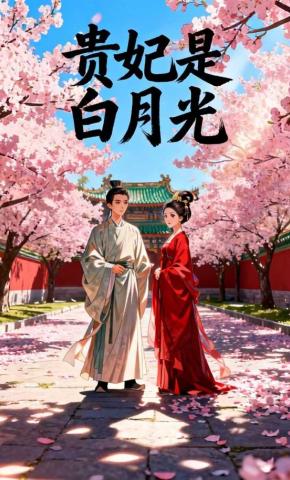 短剧《贵妃是白月光》海报