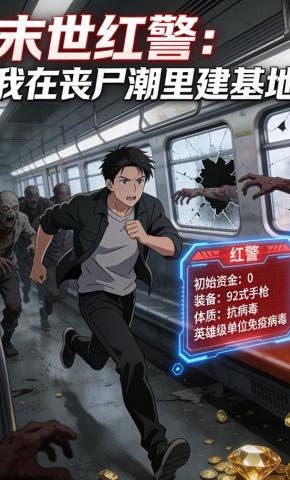 短剧《末世红警：我在丧尸潮里建基地》海报