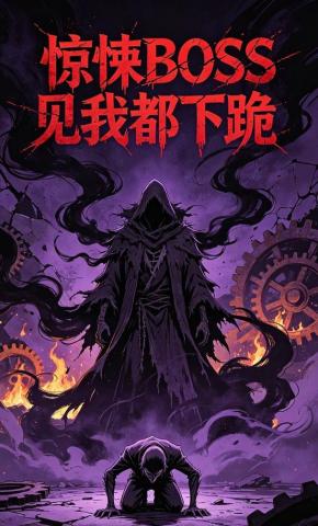 短剧《惊悚BOSS见我都下跪》海报