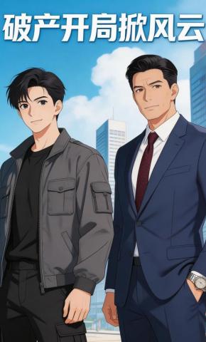 短剧《破产开局掀风云》海报