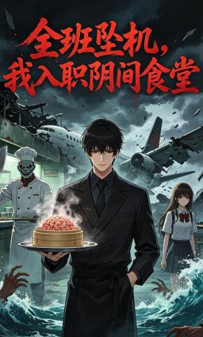 短剧《全班坠机，我入职阴间食堂》海报