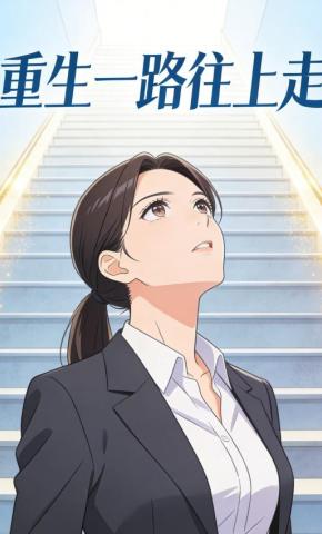 短剧《重生一路往上走》海报