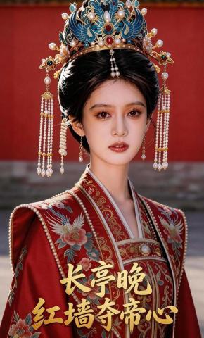 短剧《长亭晚：红墙夺帝心》海报