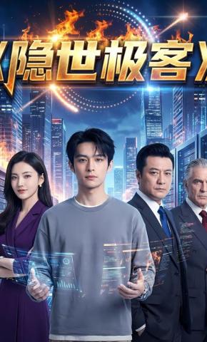 短剧《隐世极客》海报