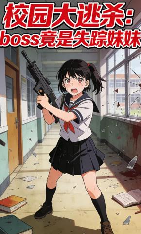 短剧《校园大逃杀boss竟是失踪妹妹》海报