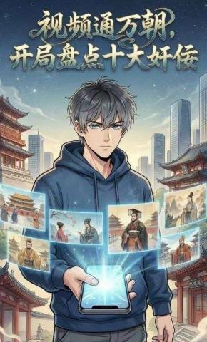 短剧《视频通万朝，开局盘点十大奸佞》海报