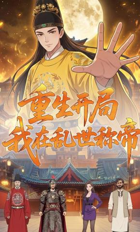 短剧《重生开局，我在乱世称帝》海报