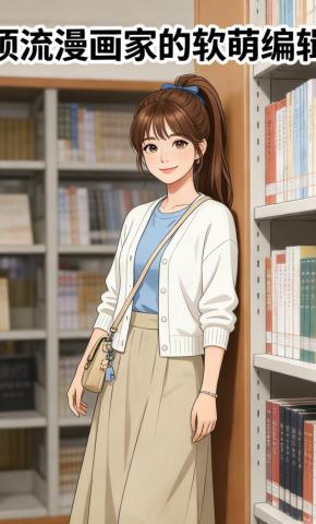 短剧《顶流漫画家的软萌编辑》海报