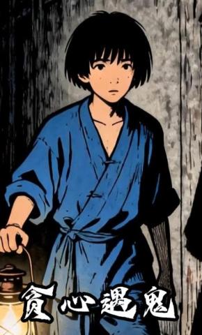 短剧《贪心遇鬼》海报