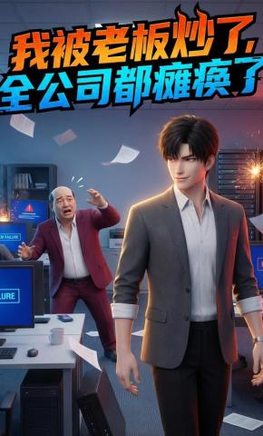短剧《我被老板炒了，全公司都瘫痪了》海报