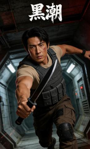 短剧《黑潮》海报