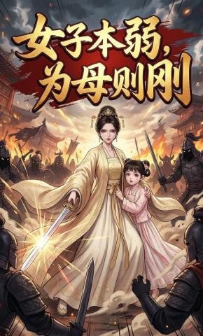 短剧《女子本弱，为母则刚》海报