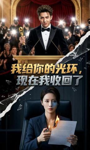 短剧《我给你的光环，现在我收回了》海报