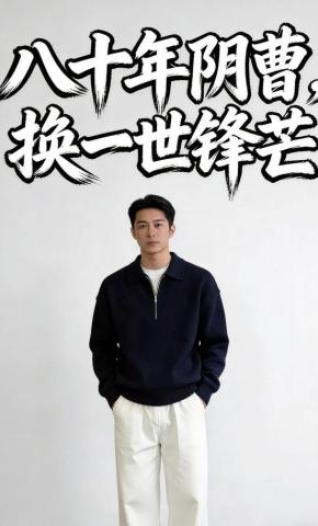 短剧《八十年阴曹，换一世锋芒》海报