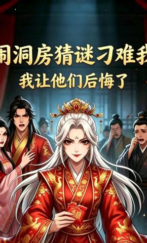 短剧《闹洞房猜谜刁难我，我让他们后悔了》海报