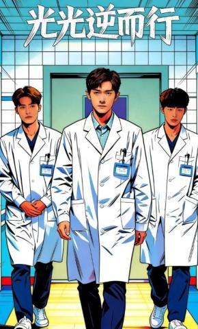 短剧《光光逆而行》海报