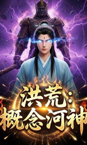 短剧《洪荒：概念河神》海报