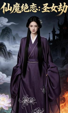 短剧《仙魔绝恋：圣女劫》海报