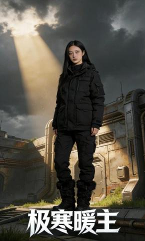 短剧《极寒暖主》海报