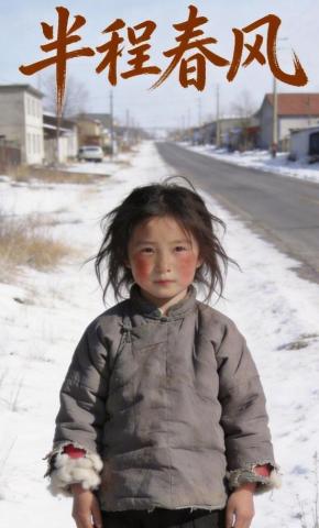 短剧《半程春风》海报