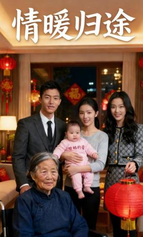 短剧《情暖归途》海报