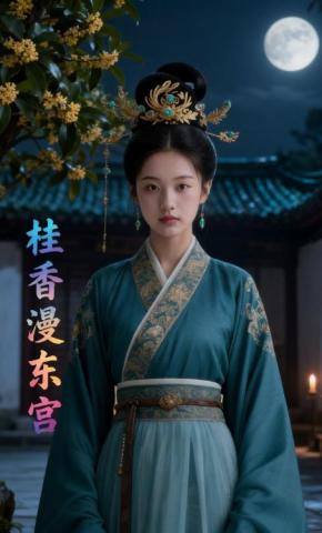 短剧《桂香漫东宫》海报