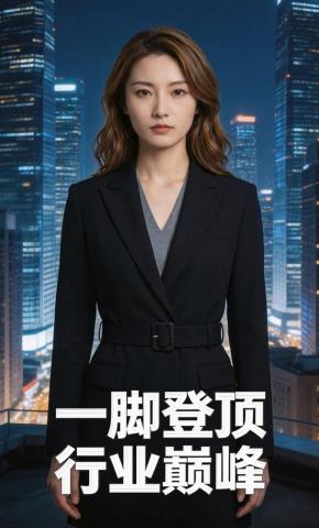 短剧《一脚登顶行业巅峰》海报