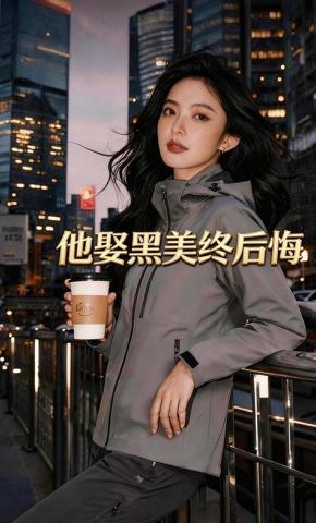 短剧《他娶黑美终后悔》海报