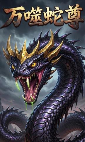 短剧《万噬蛇尊》海报