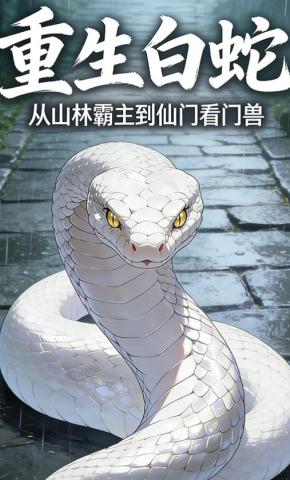 短剧《重生白蛇，从山林霸主到仙门看门兽》海报
