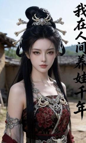 短剧《我在人间养娃千年》海报