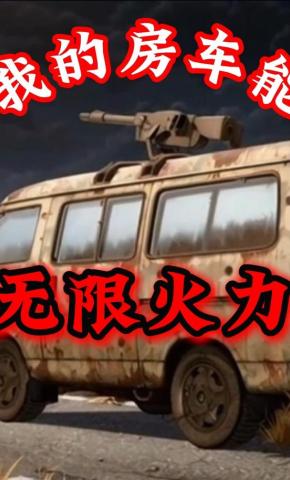 短剧《我的房车能无限火力》海报