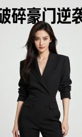 短剧《破碎豪门逆袭》海报