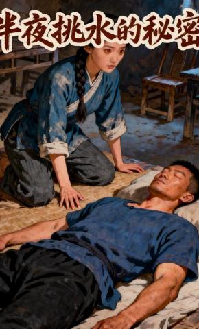 短剧《半夜挑水的秘密》海报