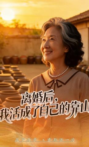 短剧《离婚后，我活成了自己的靠山》海报