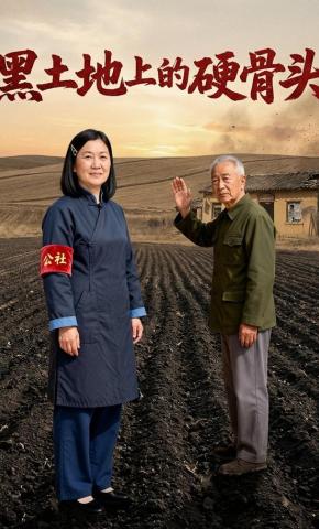 短剧《黑土地上的硬骨头》海报