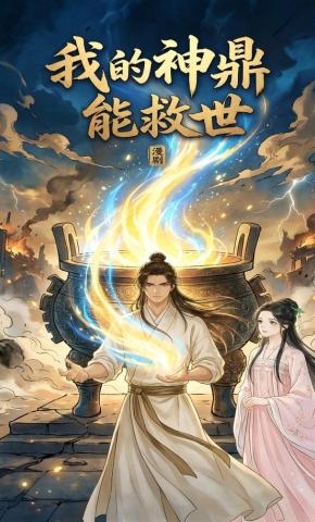 短剧《我的神鼎能救世》海报