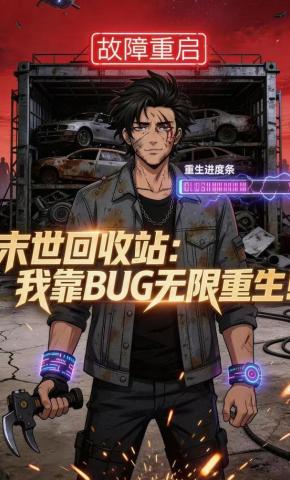 短剧《末世回收站：我靠BUG无限重生》海报