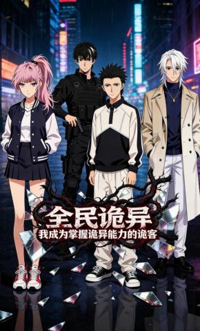 短剧《全民诡异：我成为掌握诡异能力的诡客》海报