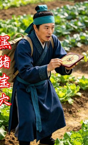 短剧《黑猪宝穴》海报