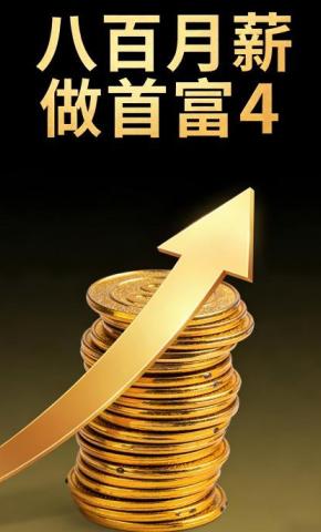 短剧《八百月薪做首富4》海报