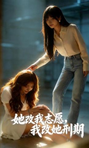 短剧《她改我志愿，我改她刑期》海报