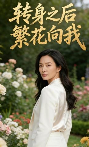 短剧《转身之后繁花向我》海报