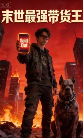 短剧《末世最强带货王》海报