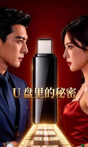 短剧《U盘里的秘密》海报