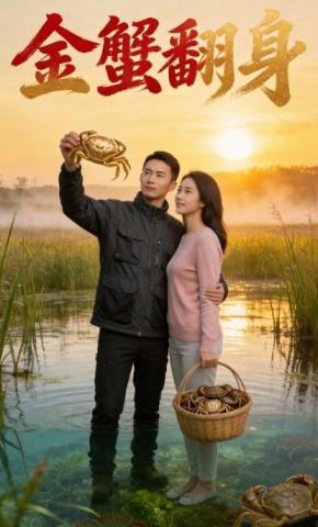 短剧《金蟹翻身》海报