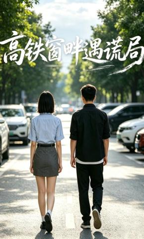 短剧《高铁窗畔遇谎局》海报