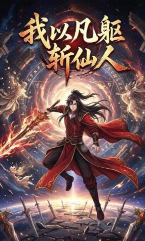 短剧《我以凡躯斩仙人》海报