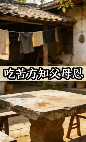 短剧《吃苦方知父母恩》海报